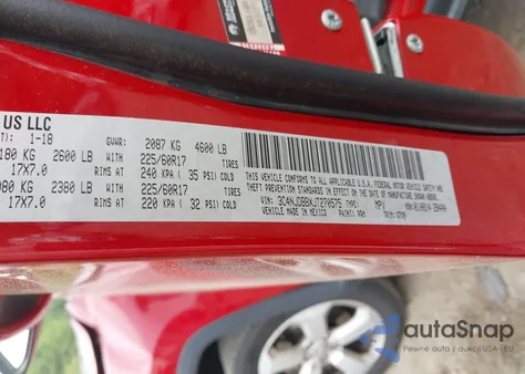 2018 Jeep Compass Latitude 4X4 from USA, damaged, VIN 3C4NJDBBXJT270575